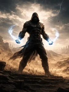 Illustrazione originale ispirata a Black Adam