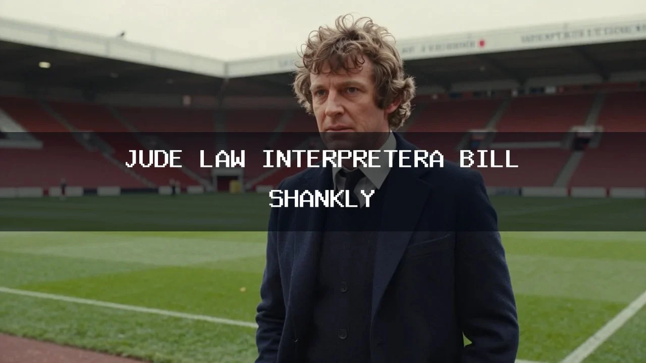 Jude Law interpreterà Bill Shankly nella nuova serie A24 dedicata al Liverpool FC