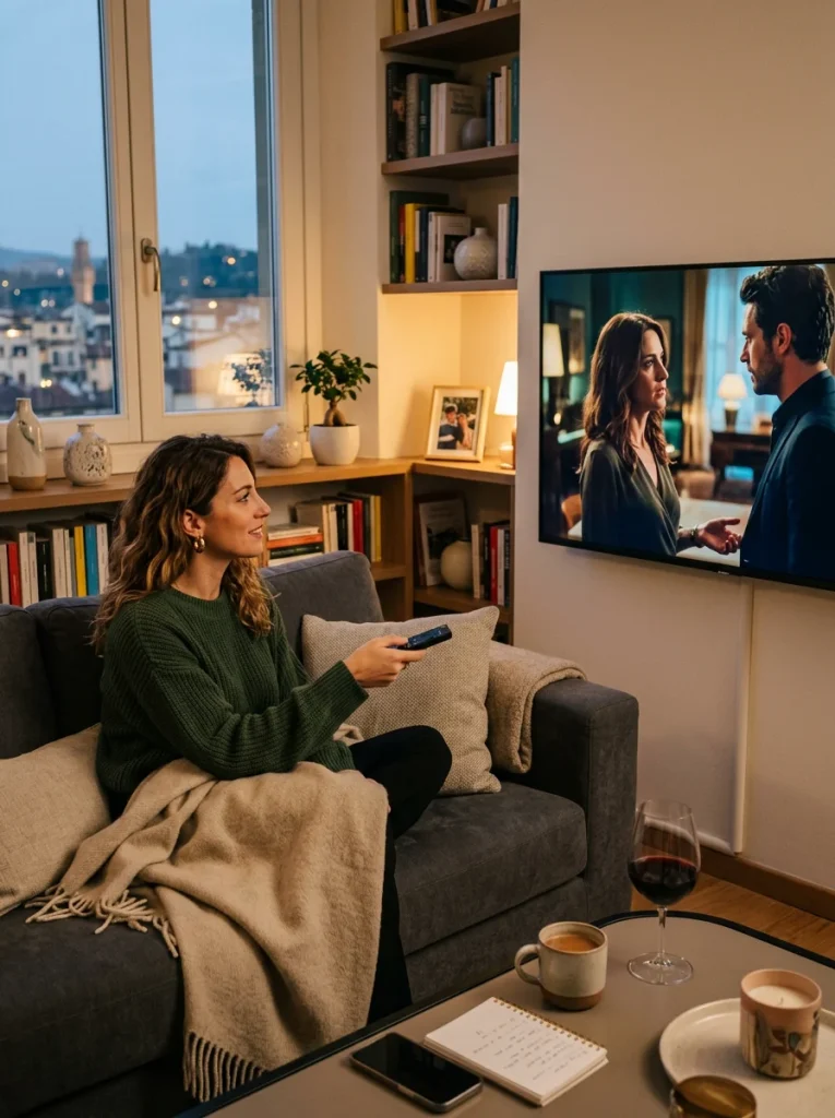 Programmi TV stasera 12 ottobre 2026 — illustrazione editoriale