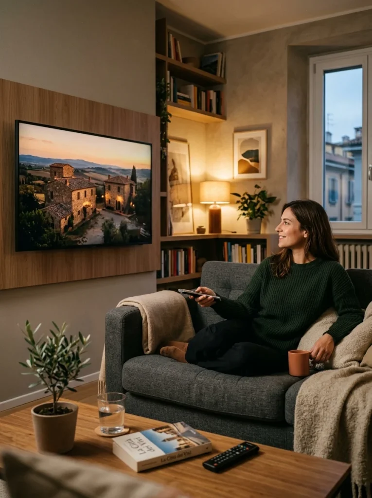 Programmi TV stasera 13 ottobre 2026 — illustrazione editoriale