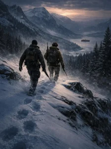 Illustrazione originale ispirata a Sulle tracce dell'assassino -- Sulle Tracce Dell Assassino https://www.today.it/film-serie-tv/schede/sulle-tracce-dell_assassino.html © Today