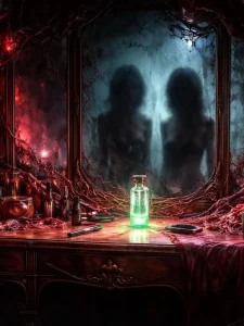 Illustrazione originale ispirata a The substance
